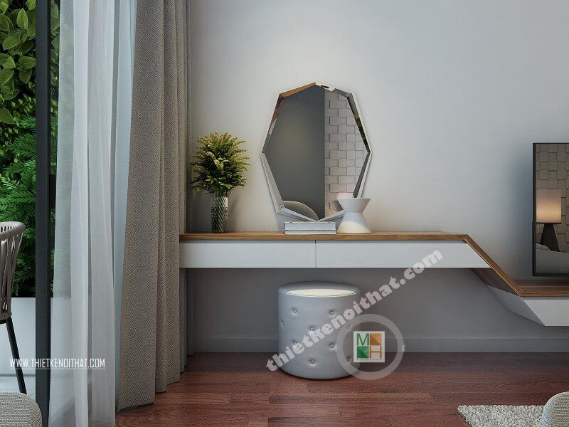 Mẫu gương trang trí độc đáo tạo điểm nhấn nổi bật cho căn phòng của gia chủ